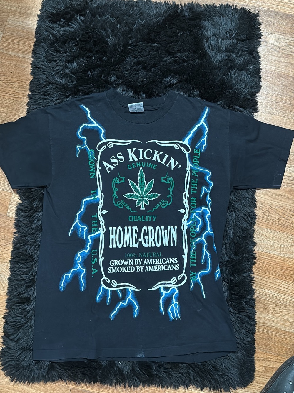 VINTAGE USA THUNDER WEED TEE